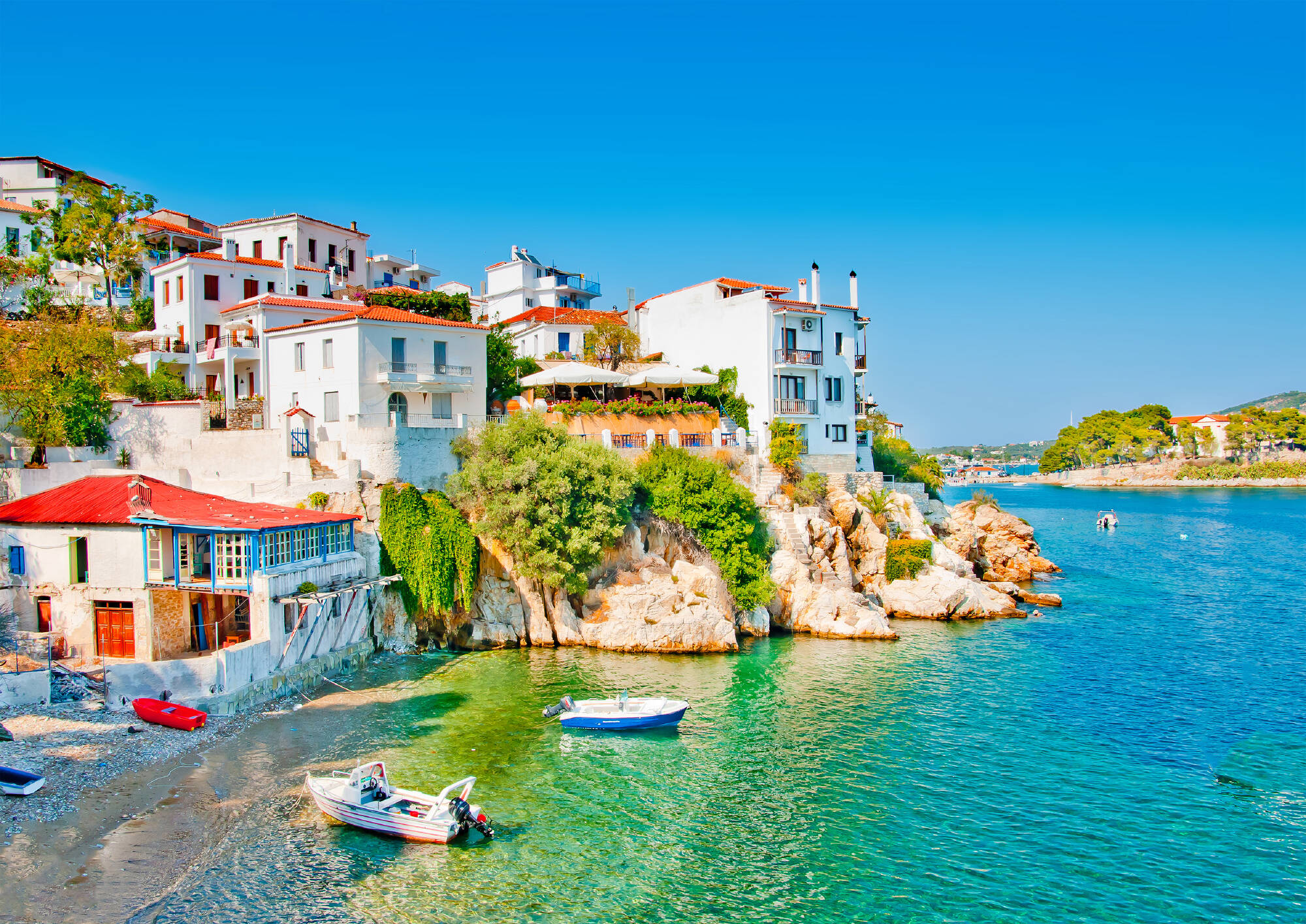 Skiathos Reisen und Billigflug - Griechenland - Hotels und Flug nach Skiathos